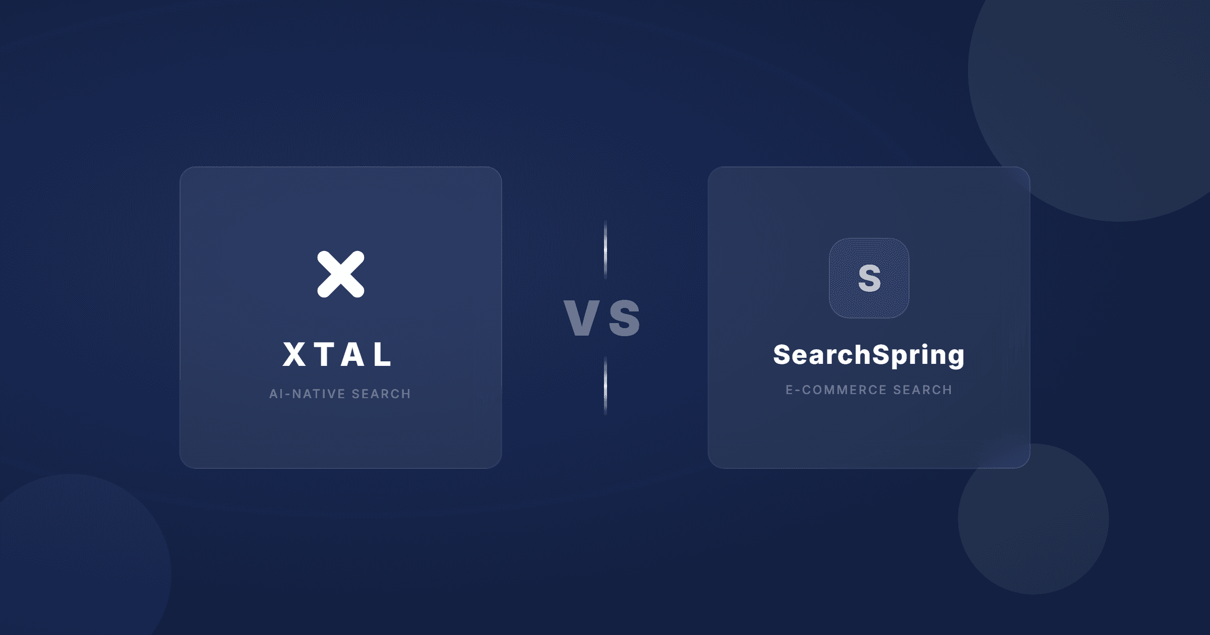 XTAL vs Searchspring: Which Search Platform Is Right for Your Store?